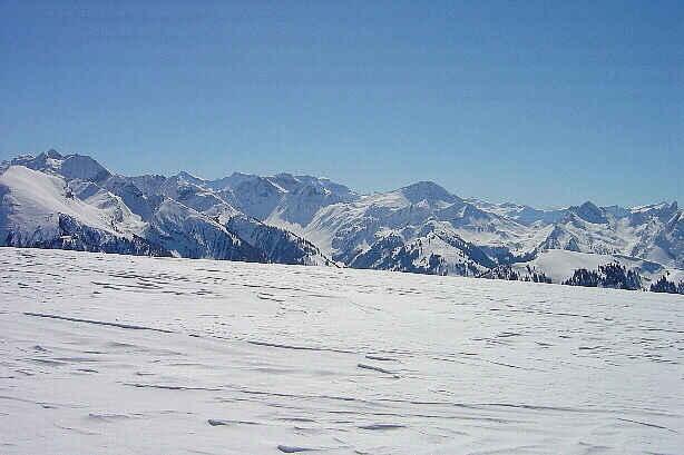Wildstrubel (3244m), Albristhorn (2762m)