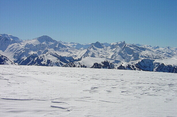 Albristhorn (2762m), Diemtigtaler Rothorn (2410m), Spillgerten (2476m)