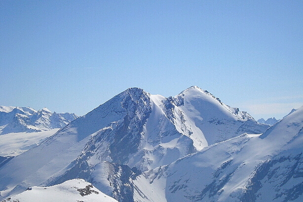 Altels (3624m) und Balmhorn (3699m)