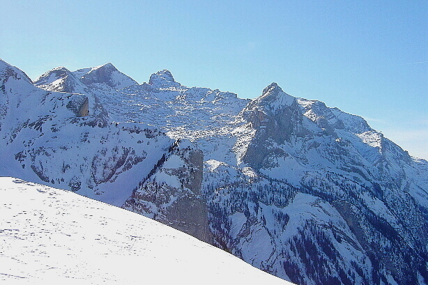 Sanetschhorn (2924m) und Gstellihorn (2820m)