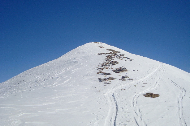 Summit of Weisse Fluh (2472m)