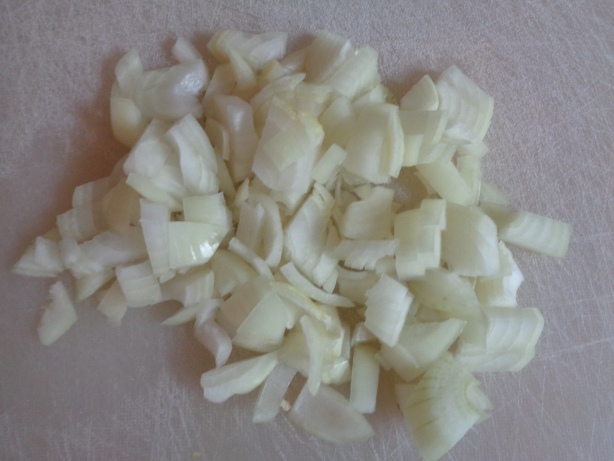 Peal and cut the onions