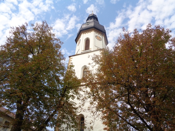 Clock tower of former S.t George church