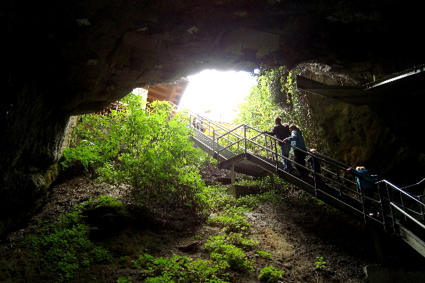 Exit of the cave