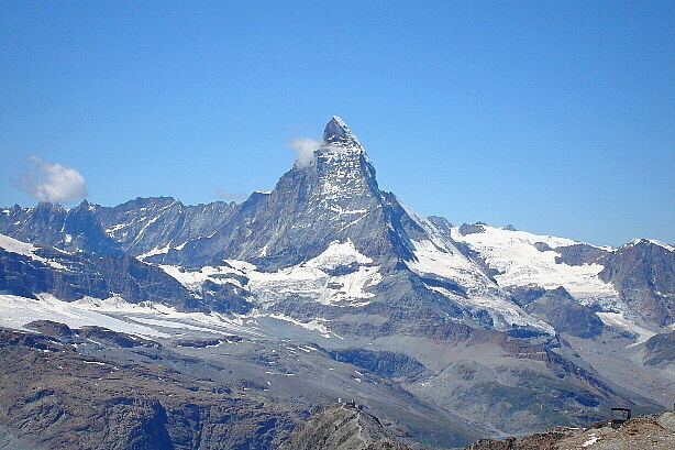 Furgggrat (3491m), Furgg glacier, Matterhorn (4478m), Zmutt glacier