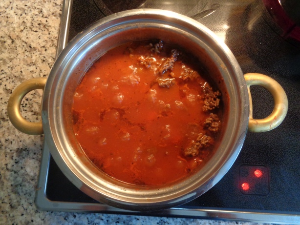 Simmer all for about 2 hours in a pan