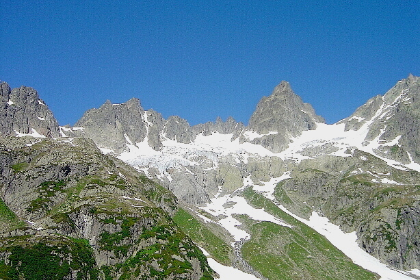 Fünffingerstöck (2993m) und Wendenhorn (3023m)