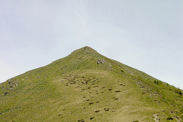 Monte Tamaro (1961m) beim Abstieg
