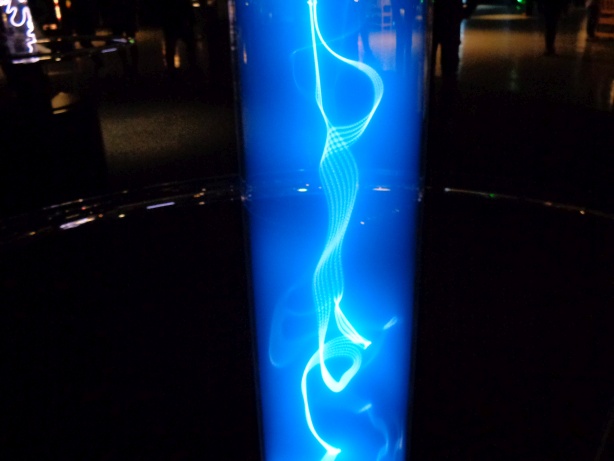 Blue Plasma-Tube