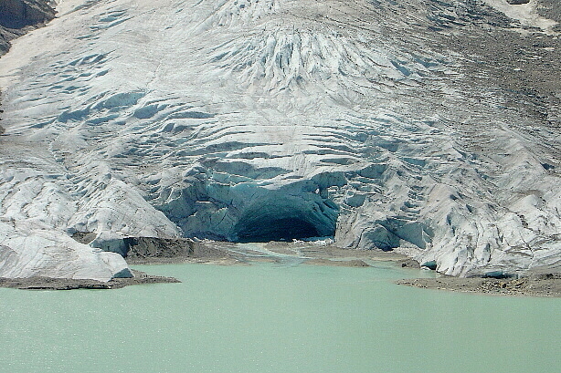 The glacier mouth