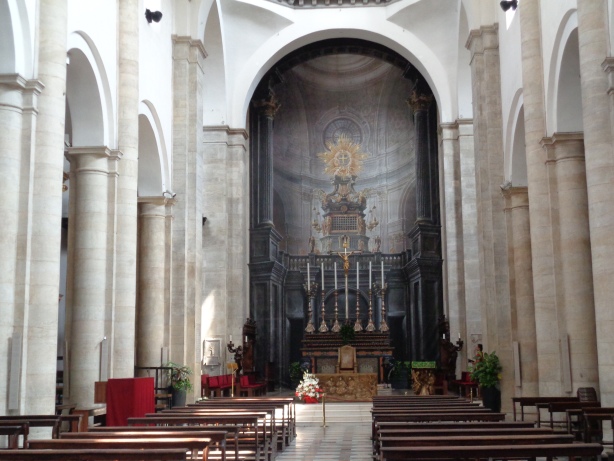 Interior view of Cathedral of Saint John the Baptist