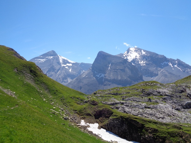 Altels (3624m), Rinderhorn (3448m), Kleines Rinderhorn (3003m)