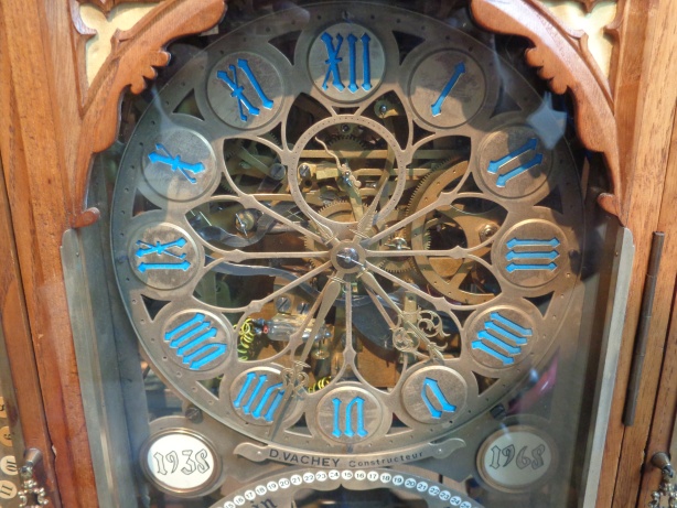 Clock-face of Pendule de Vachey