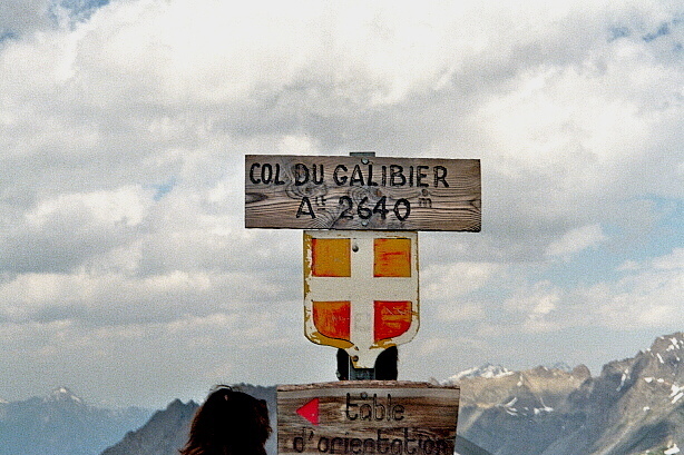 Passhöhe Col du Galibier