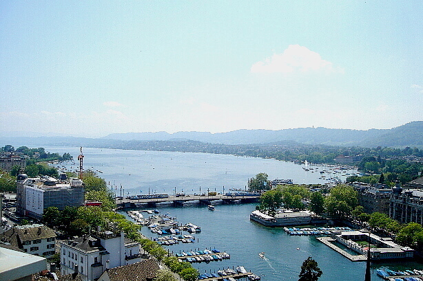 Lake Zurich, Limmat River