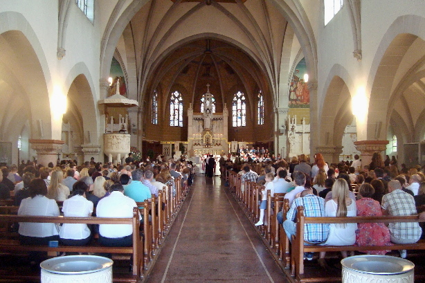 Interior view of St. Michael church