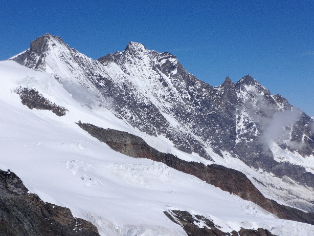 Mischabel - Täschhorn, Dom (4545m), Lenzspitze, Nadelhorn