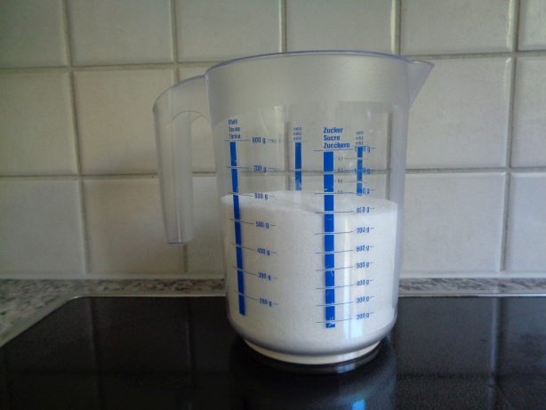 800 Gramm Zucker
