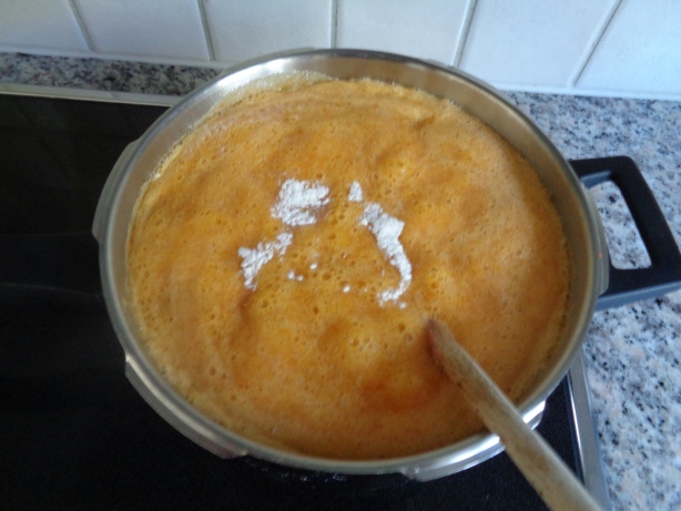 Wenn Masse kocht Geliermittel beigeben