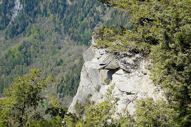 Blick in den Ovronnaz Kessel