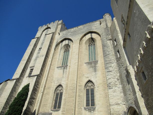 Backside Palace of the Popes