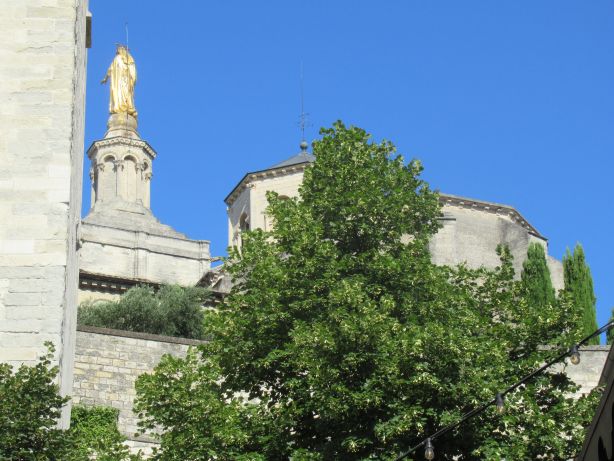 Rückseite Papstpalast / Palais des Papes