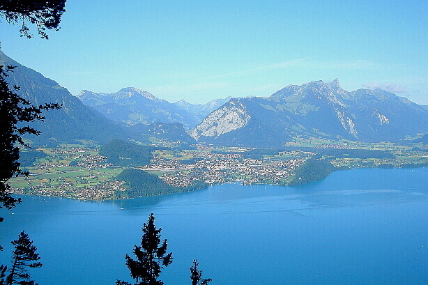 Spiez, Turnen (2079m), Simmeflue (1460m), Stockhorn (2190m)