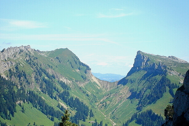Burst (1968m), Sichle (1670m), Schibe (1955m)
