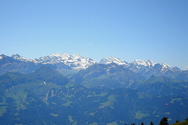 Gspaltenhorn, Blüemlisalp, Fründenhorn, Doldenhorn, Balmhorn, Altels, Rinderhorn