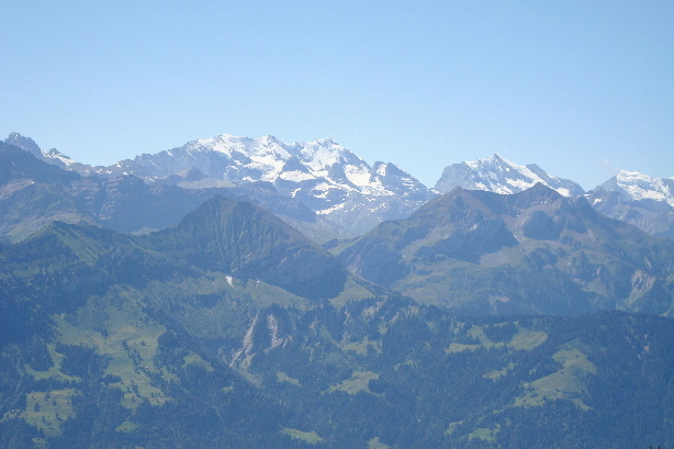 Blüemlisalp, Morgenberghorn, Doldenhorn, Dreispitz, Latrejespitz