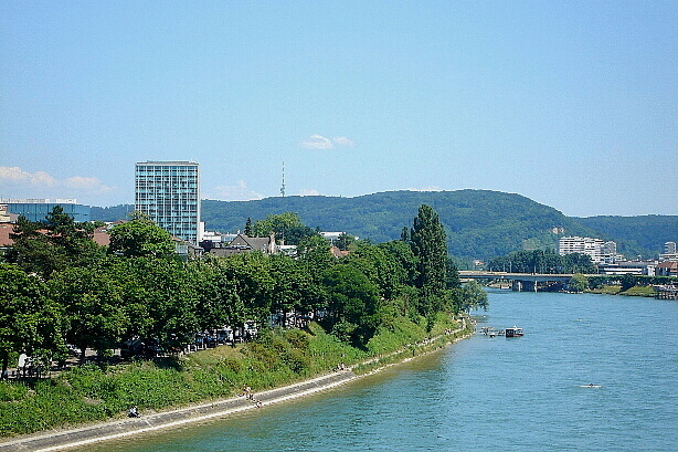 St. Chrischona, Rhein