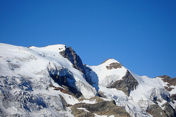 Gwächta (3164m) und Ankenbälli (3161m)