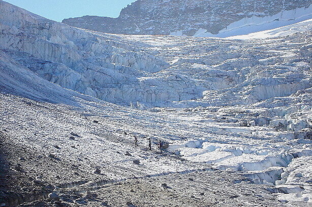 Vor dem Oberen Grindelwaldgletscher