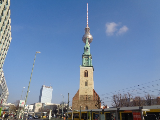 Marienkirche und Fernsehturm