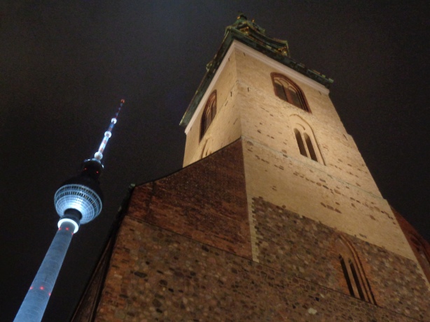 Marienkirche und Fernsehturm