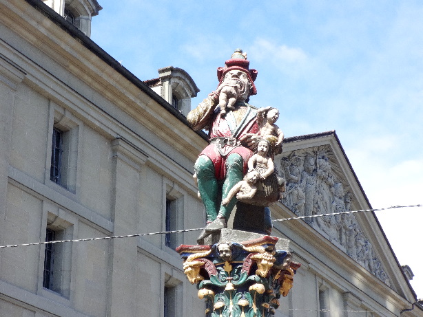 Der Chindlifresser vom Chindlifresserbrunnen
