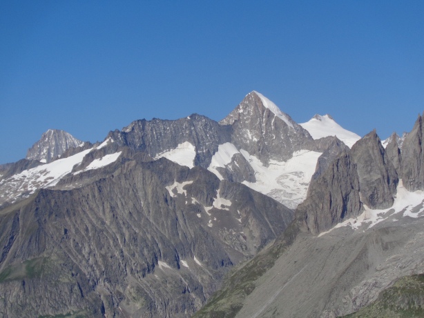 Unterbächhorn (3554m) und Nesthorn (3824m)