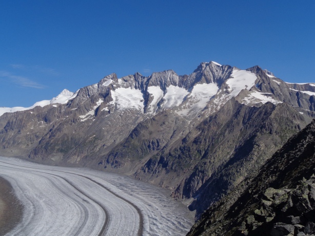 Grosser Aletschgletscher, Gross Wannenhorn (3906m)
