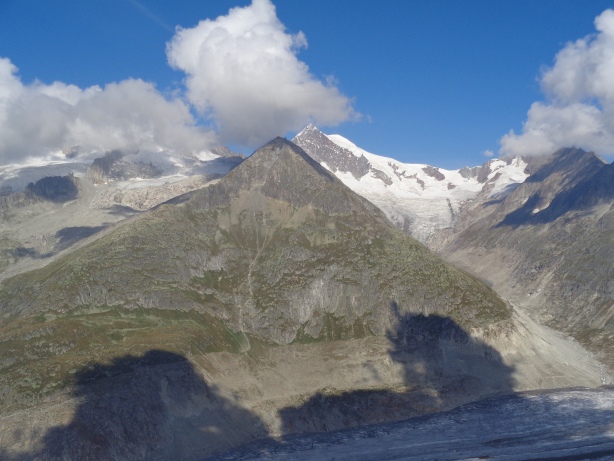 Geisshorn (3740m), Aletschhorn (4193m)
