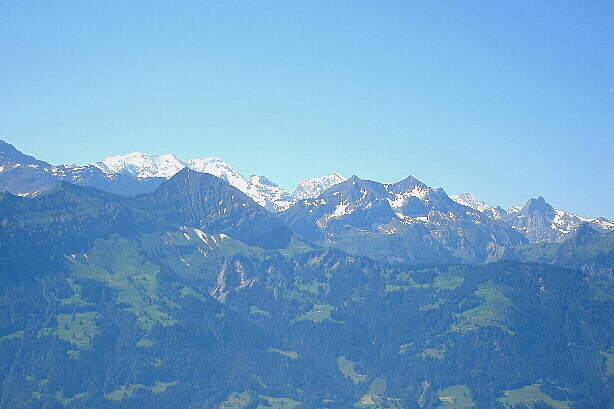 Blüemlisalp, Morgenberghorn, Doldenhorn, Latrejespitz, Dreispitz, Ärmighorn
