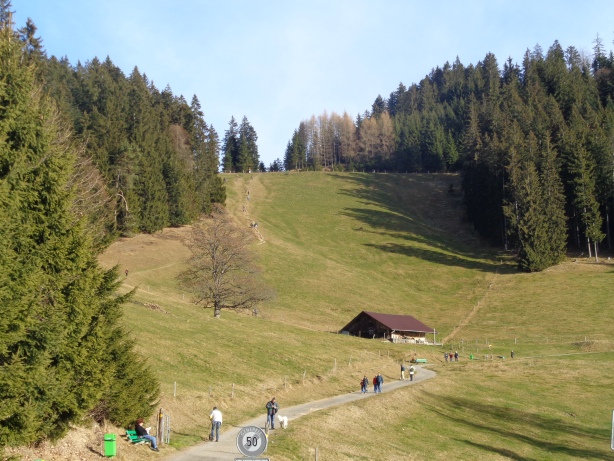 Aufstieg zur Wolfgruebe