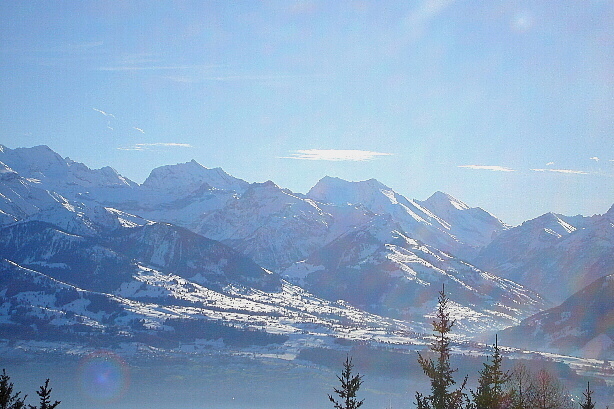 Fründenhorn, Doldenhorn, Ärmighorn, Balmhorn, Altels, Rinderhorn