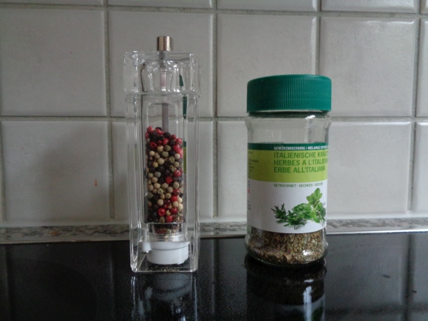 Etwas Pfeffer und Kräuter