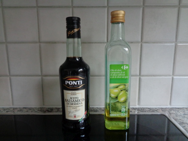 Etwas Essig und Olivenöl