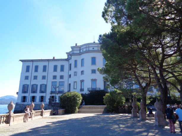 Der Pallazzo Borromeo auf der Isola Bella
