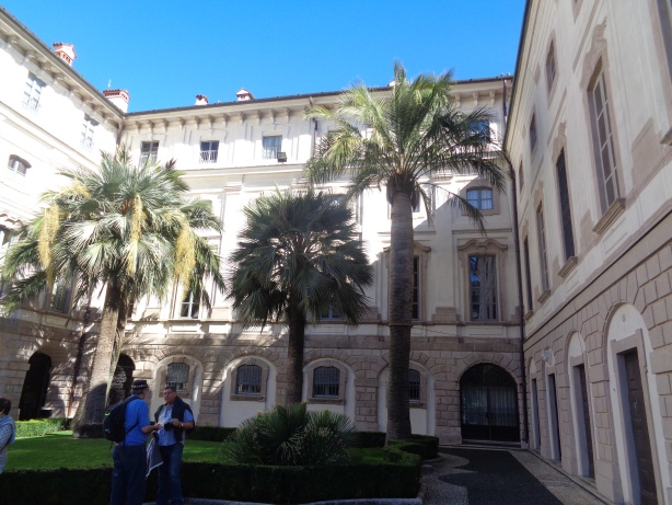 Der Pallazzo Borromeo auf der Isola Bella