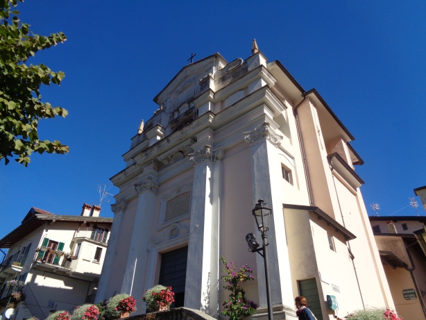 Die Kirche auf der Isola Bella