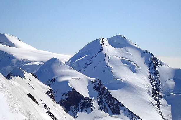 Pollux (4092m) und Castor (4228m)