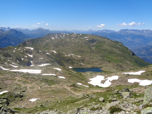 Lac du Brévent (2127m), Tête de Bel Lachat (2263m)