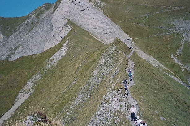 Auf dem Grat des Arnihaaggen